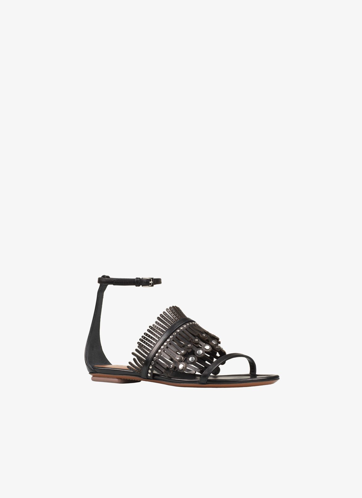 Flat Sandal ALAÏA BLACK FLAT SANDAL